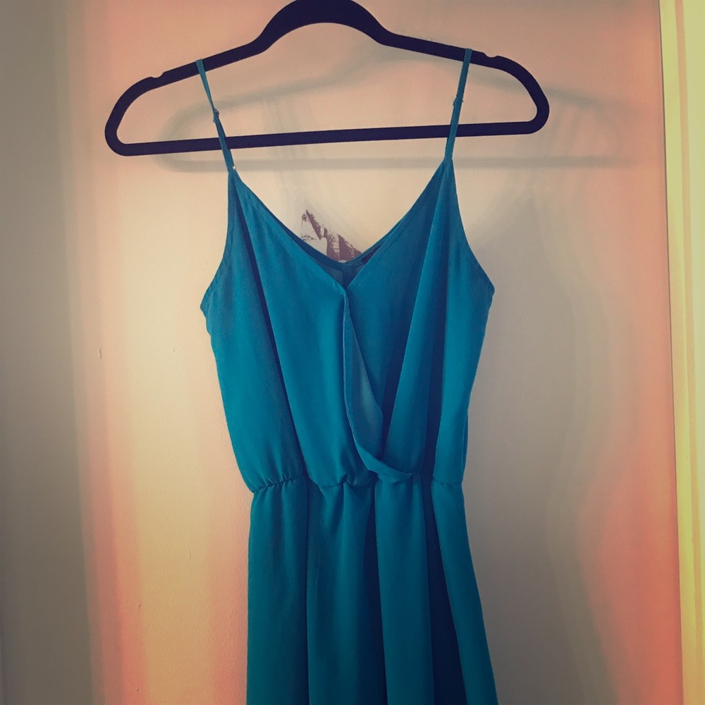 Teal Dress